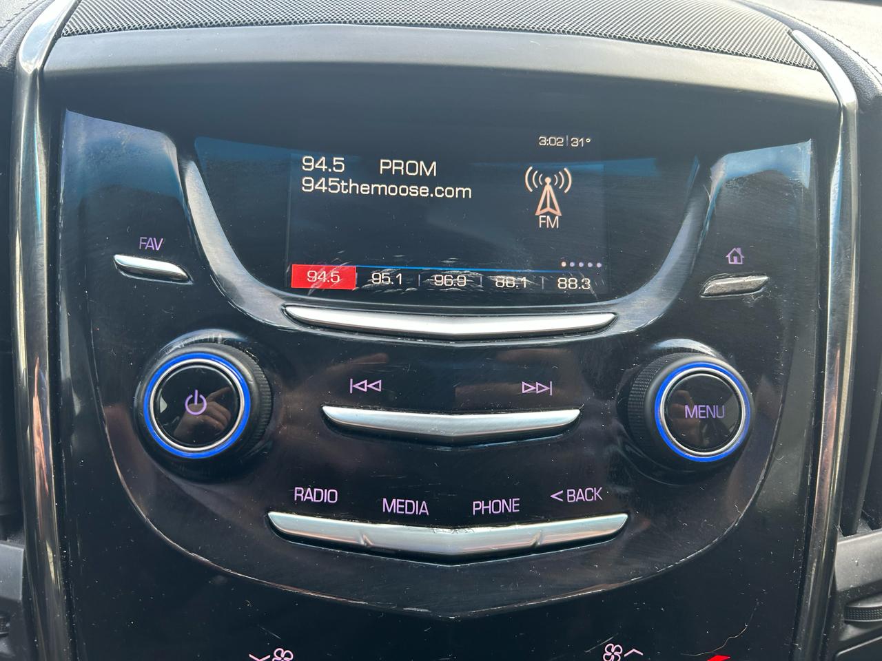 Cadillac ATS 2.5L Standard RWD 2014