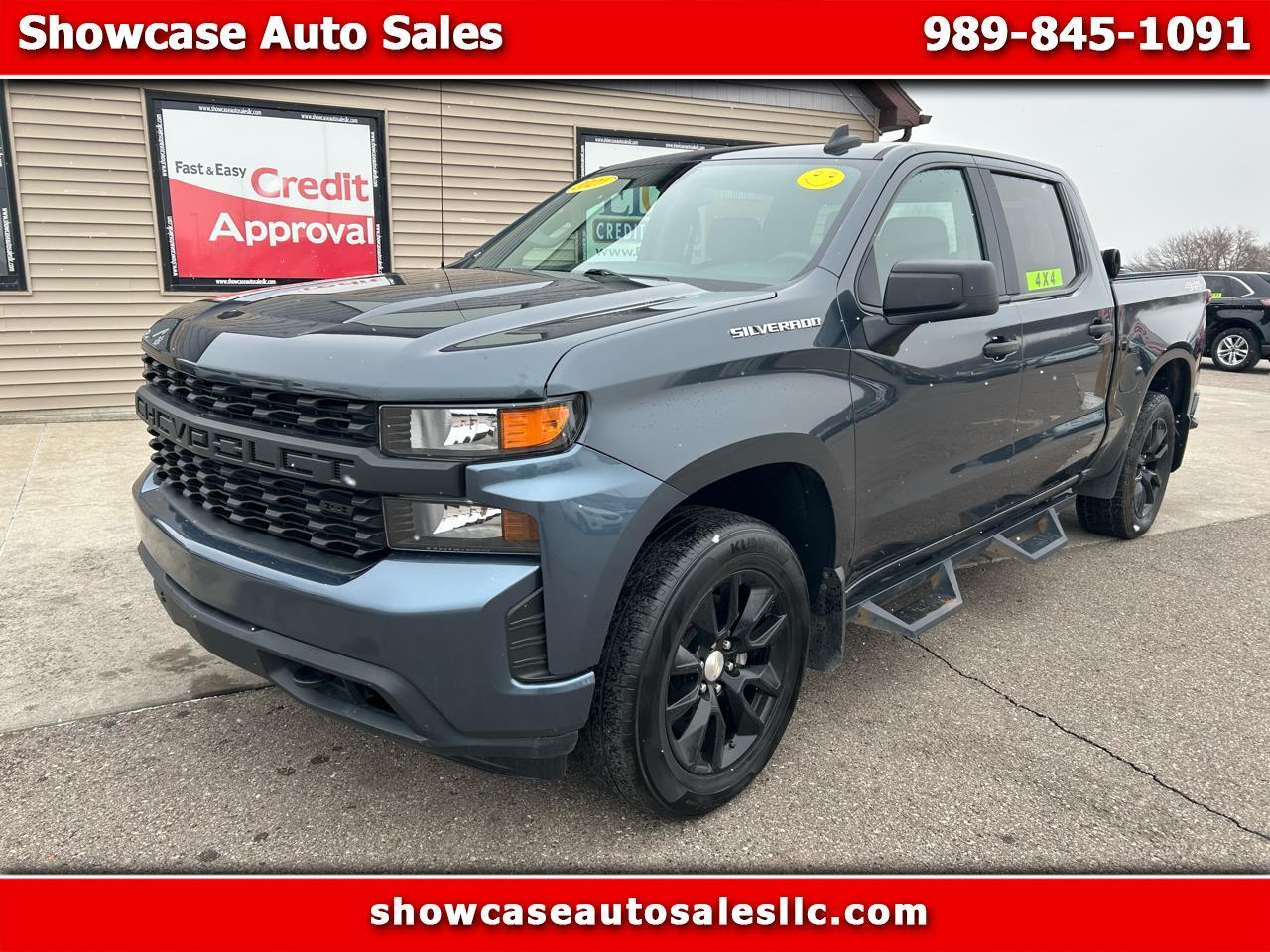 Chevrolet Silverado 1500 Custom Crew Cab Long Box 4WD 2020