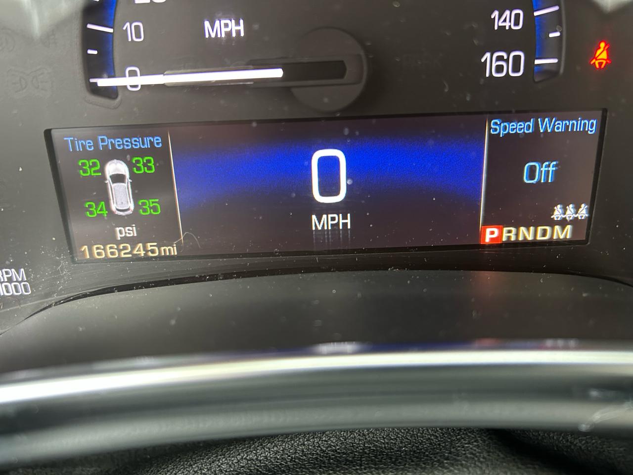 Cadillac SRX Luxury Collection FWD 2016