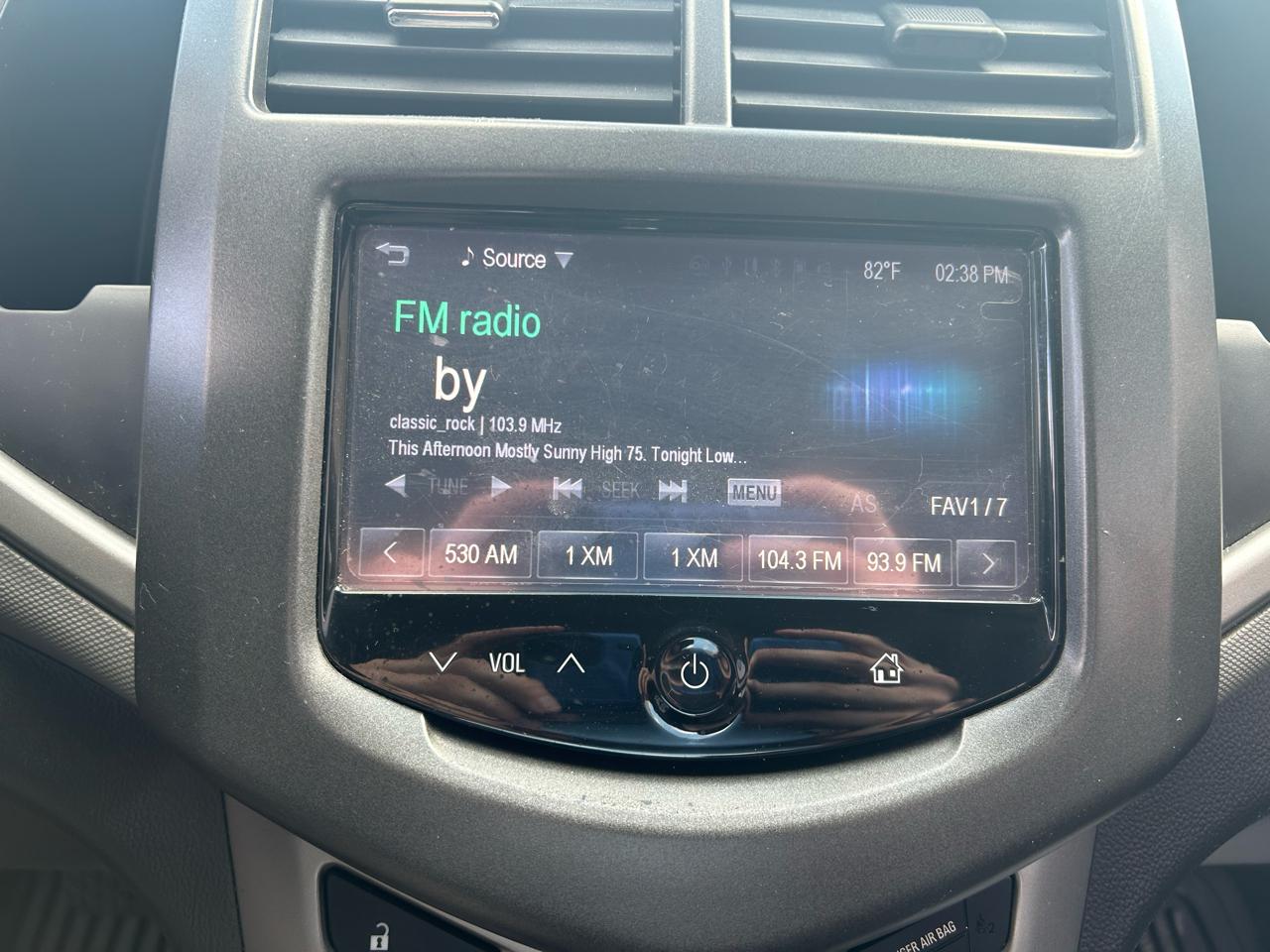 Chevrolet Sonic LT Auto Sedan 2016