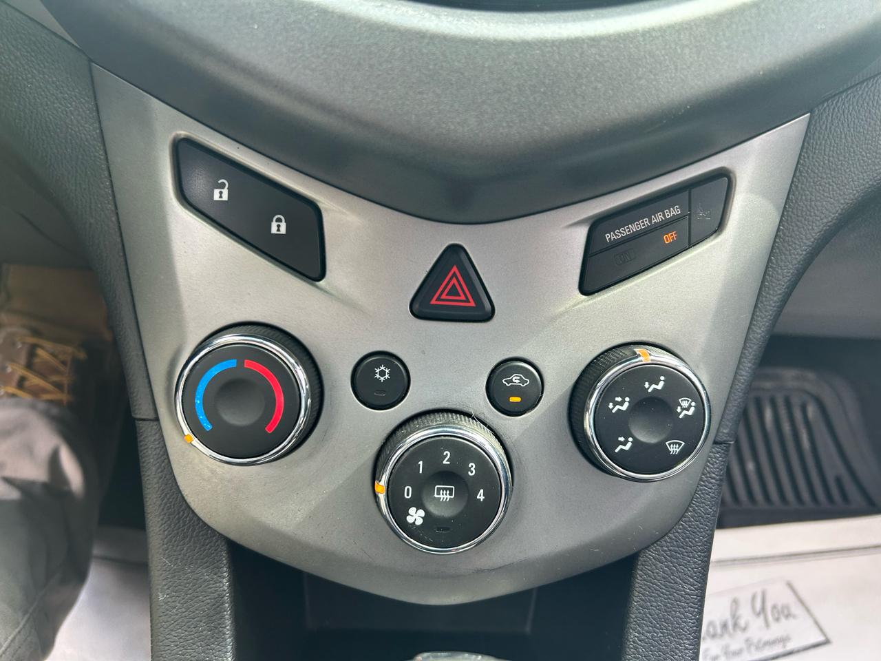 Chevrolet Sonic LT Auto Sedan 2016