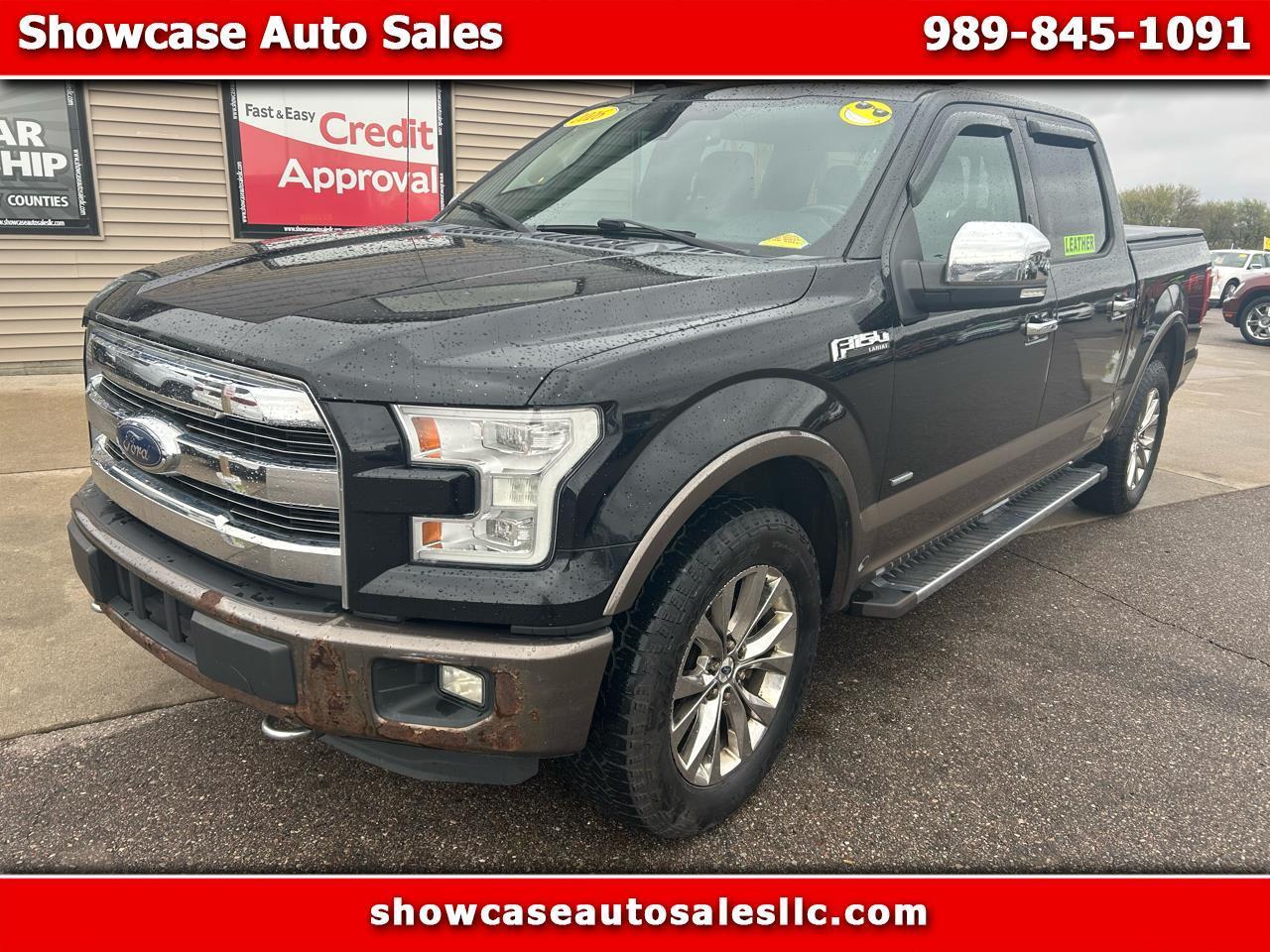 Ford F-150 Lariat SuperCrew 5.5-ft. Bed 4WD 2016