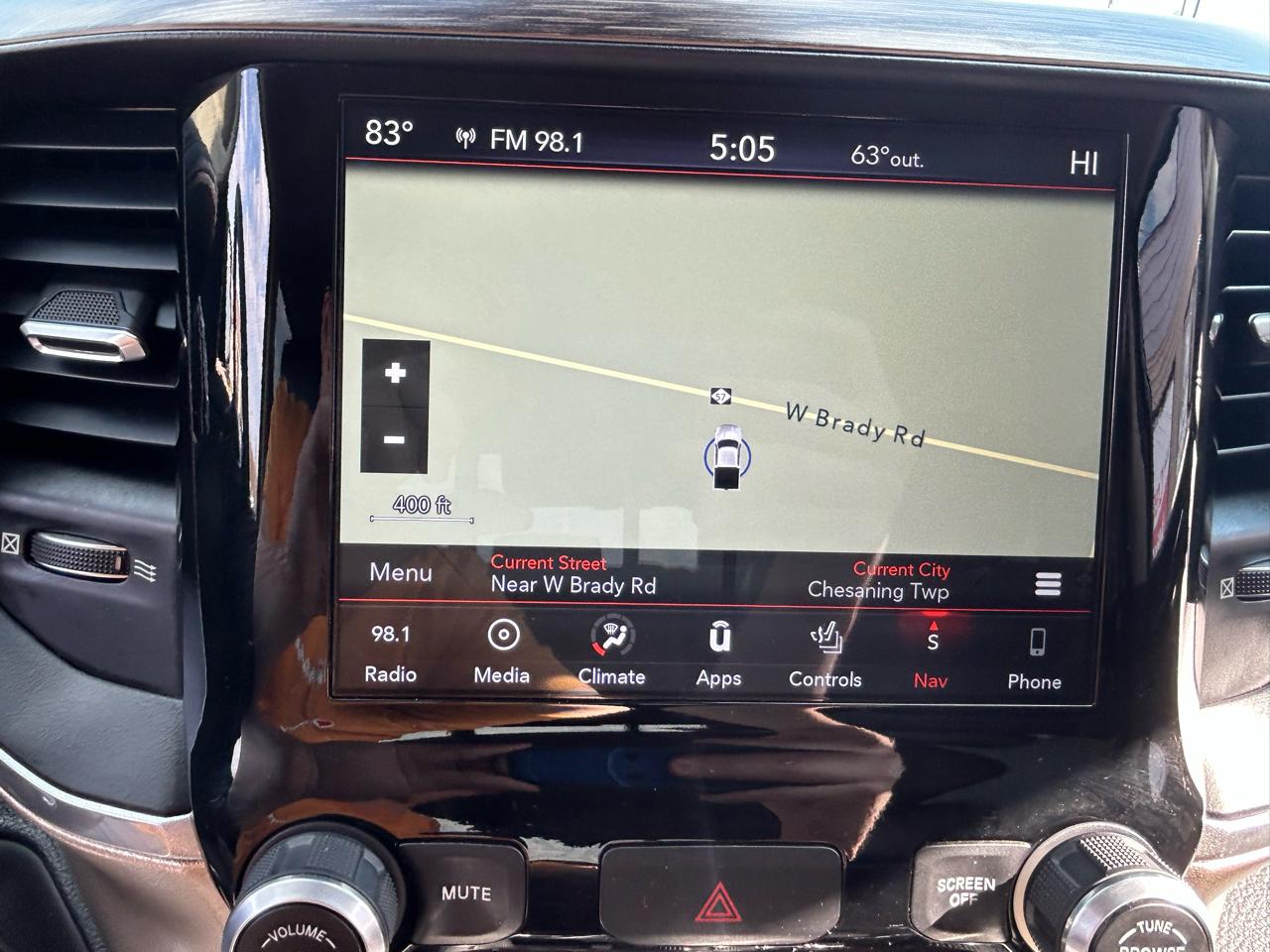 RAM 1500 Laramie Crew Cab SWB 4WD 2019