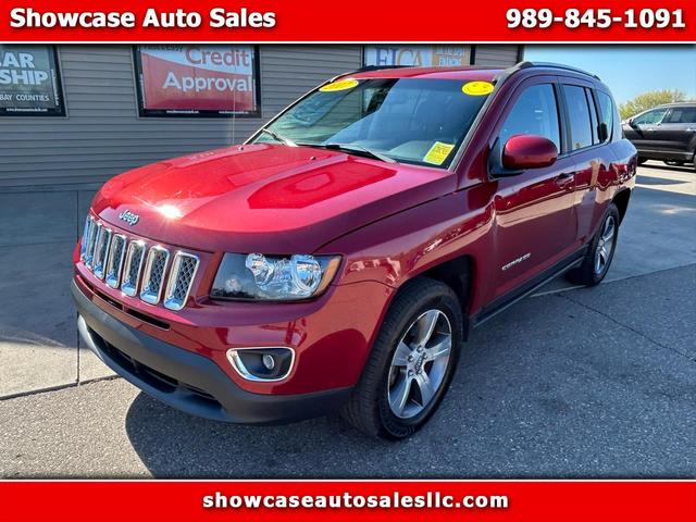 Red 2017 Jeep Compass SUV / Crossover Four-Wheel Drive Automatic