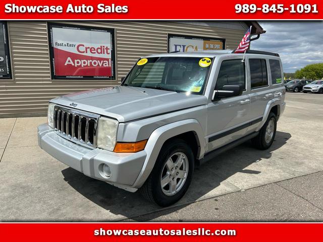 Silver 2008 Jeep Commander Sport 4WD SUV / Crossover Four-Wheel Drive Automatic