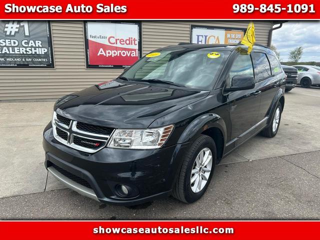 Black 2013 Dodge Journey SUV / Crossover Front-Wheel Drive Automatic