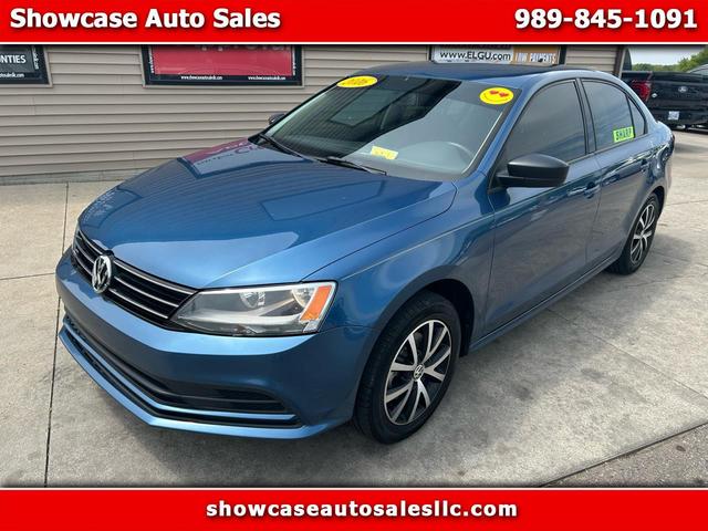Blue 2016 Volkswagen Jetta 1.4T SE FWD Sedan Front-Wheel Drive Automatic