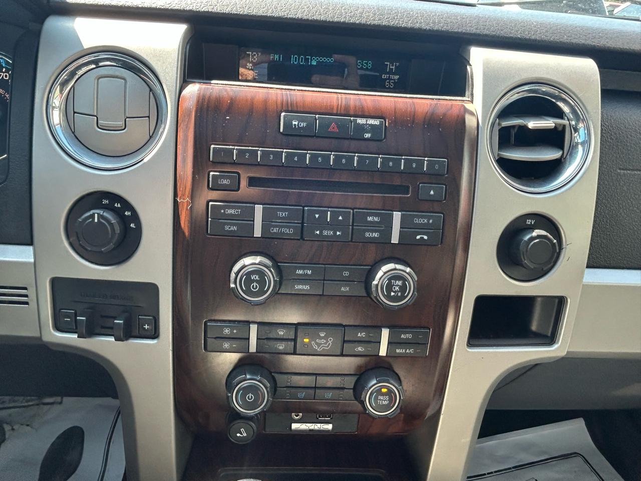 Ford F-150 XLT SuperCrew 6.5-ft. Bed 4WD 2012