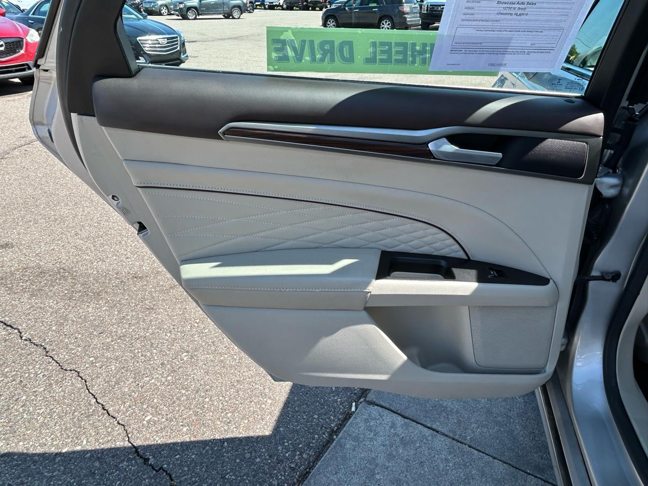 Ford Fusion Titanium AWD 2017