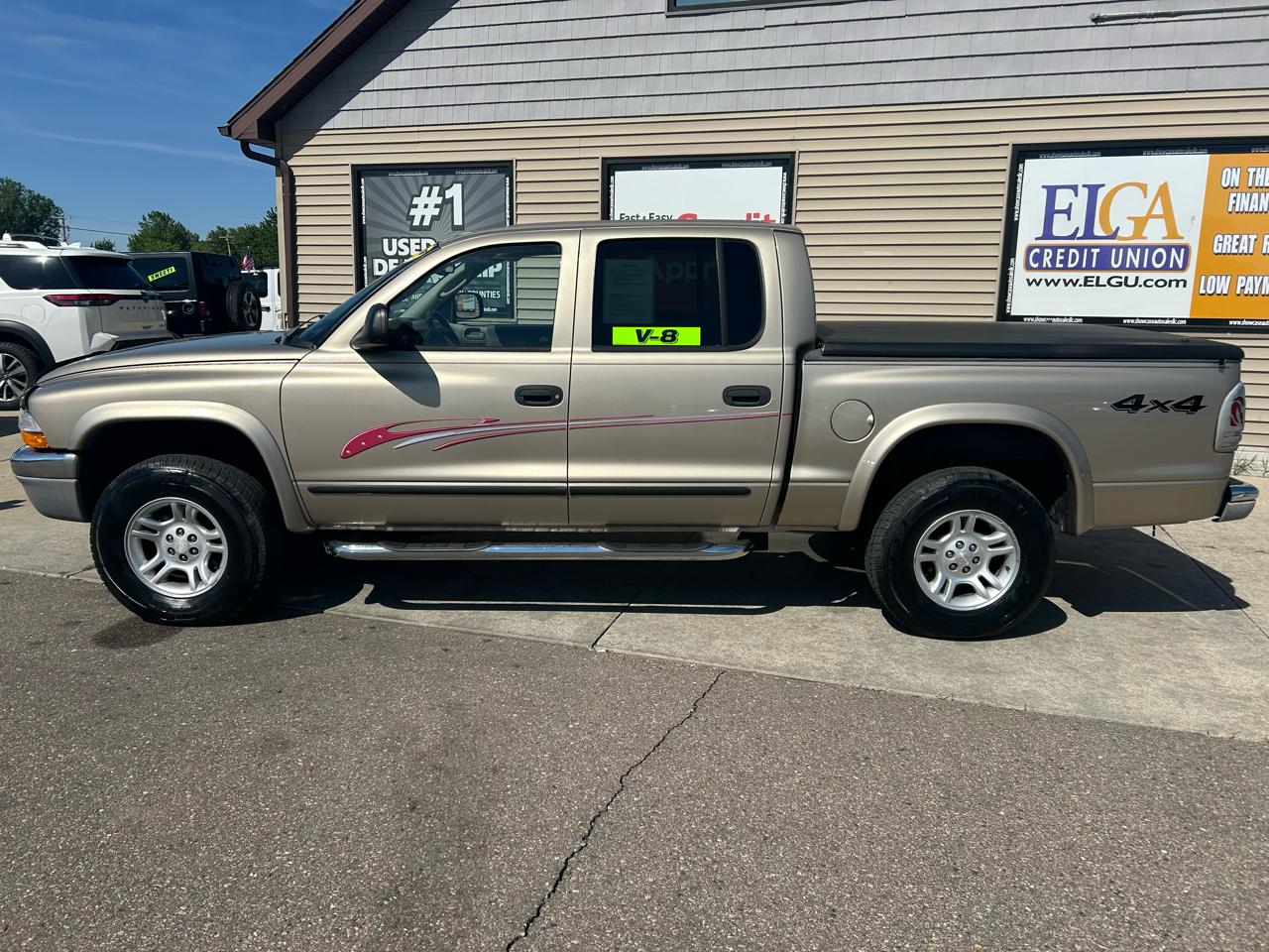 Dodge Dakota 4dr Quad Cab 131" WB 4WD SLT 2003