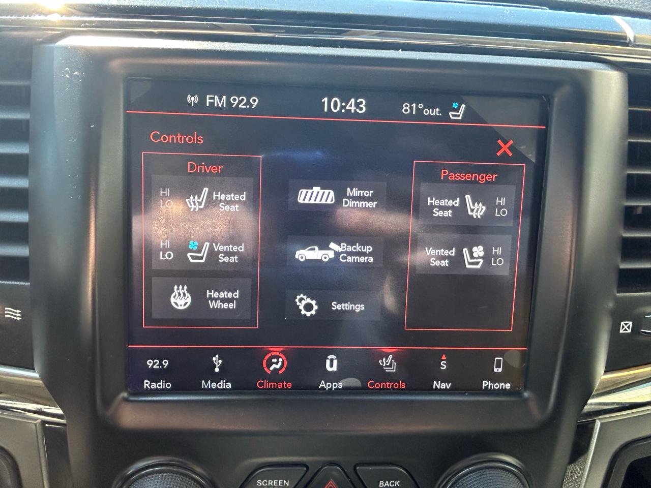 RAM 1500 Sport 4x4 Crew Cab 5'7" Box *Ltd Avail* 2018