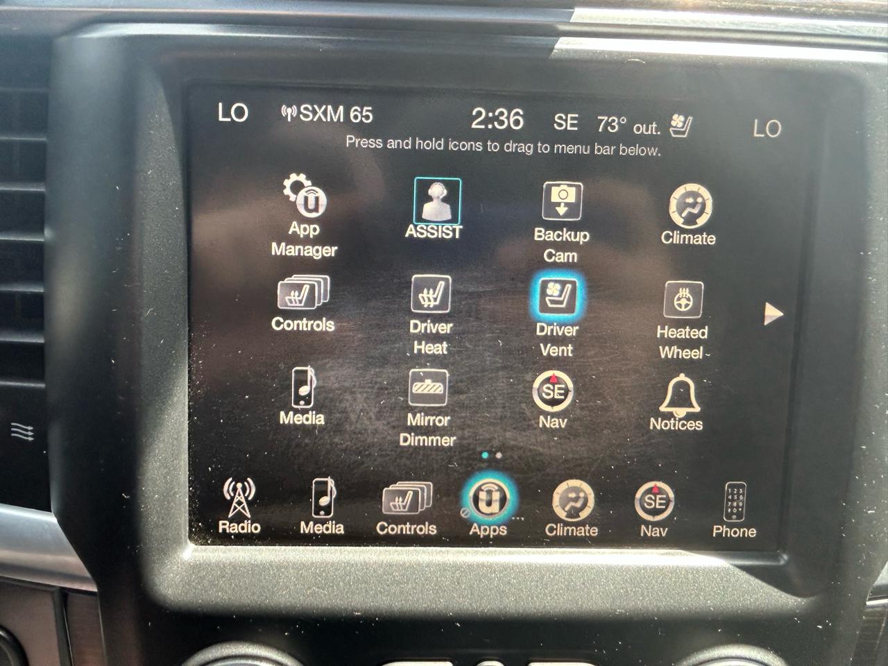 RAM 1500 Longhorn Crew Cab SWB 4WD 2017