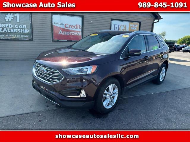 Red 2020 Ford Edge SUV / Crossover All-Wheel Drive Automatic