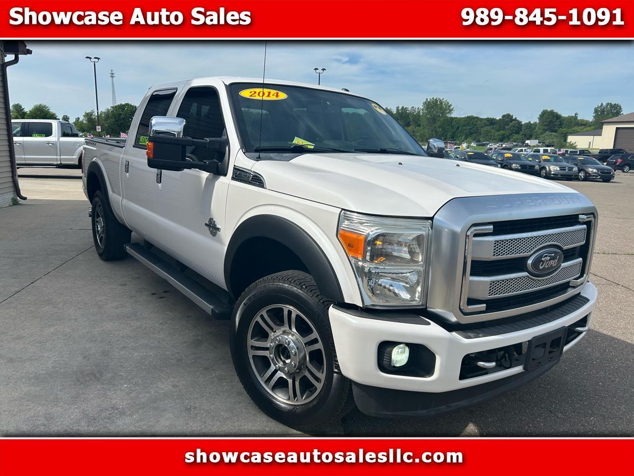Ford Super Duty F-250 SRW 4WD Crew Cab 156" Platinum 2013