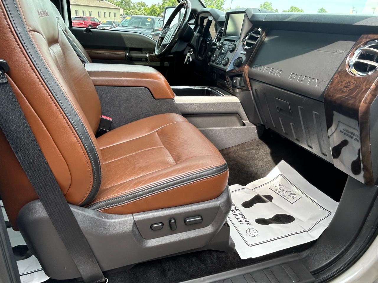 Ford Super Duty F-250 SRW 4WD Crew Cab 156" Platinum 2013