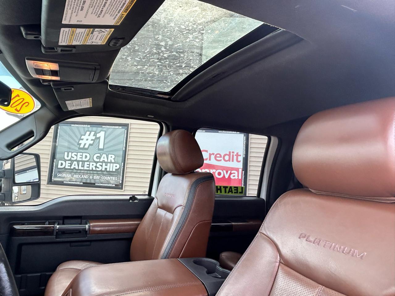 Ford Super Duty F-250 SRW 4WD Crew Cab 156" Platinum 2013
