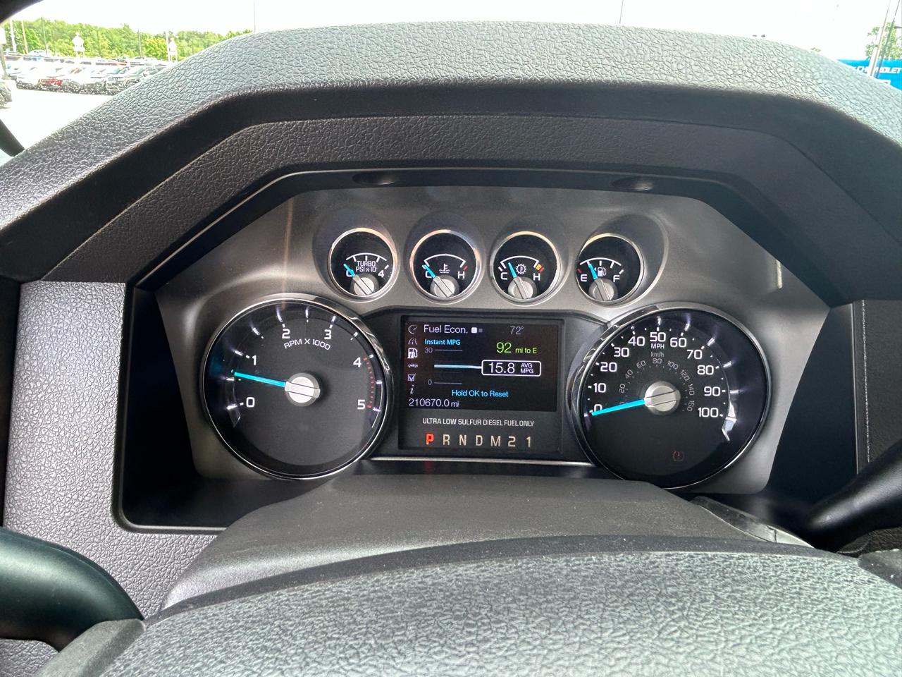 Ford Super Duty F-250 SRW 4WD Crew Cab 156" Platinum 2013