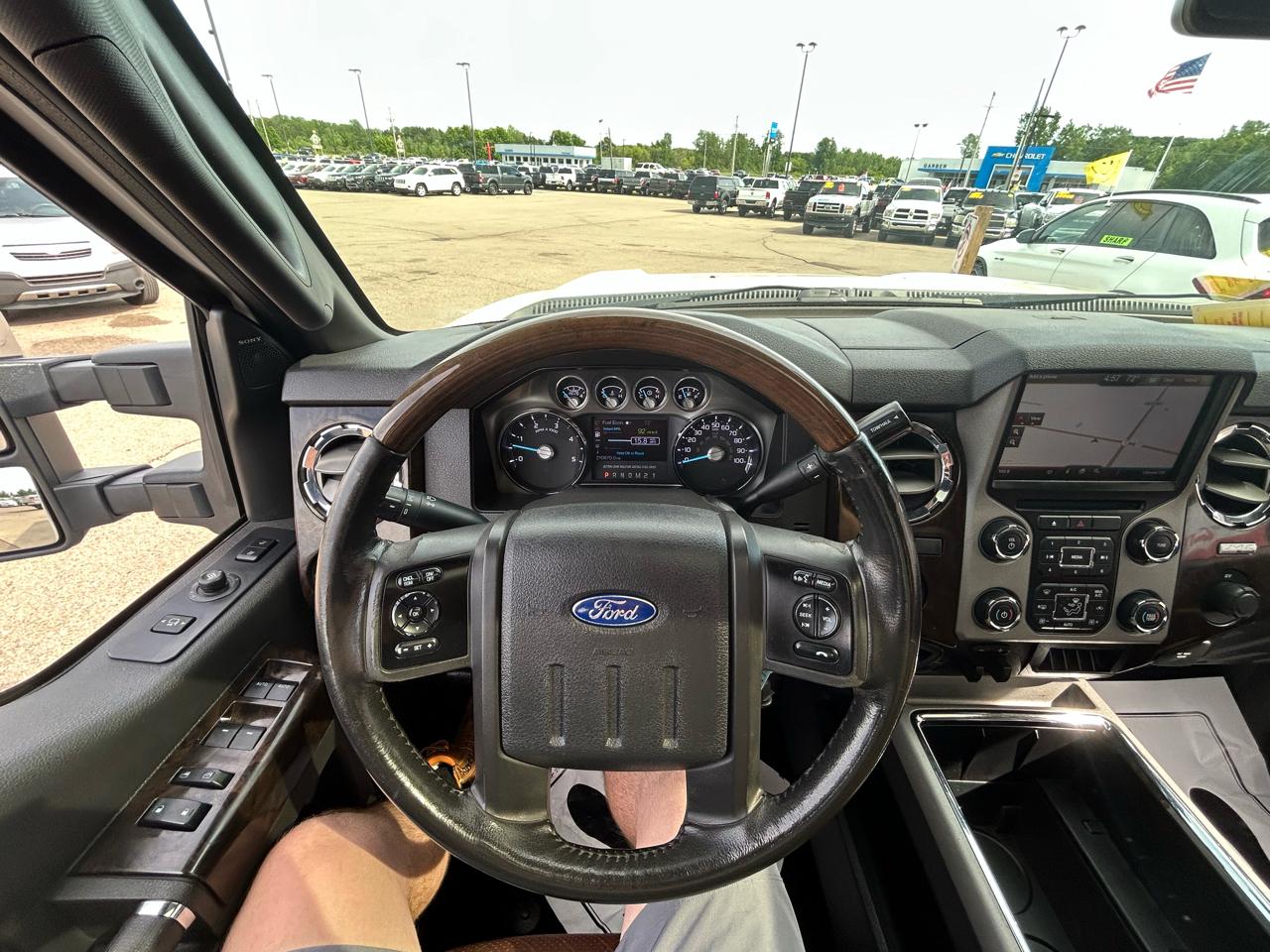 Ford Super Duty F-250 SRW 4WD Crew Cab 156" Platinum 2013