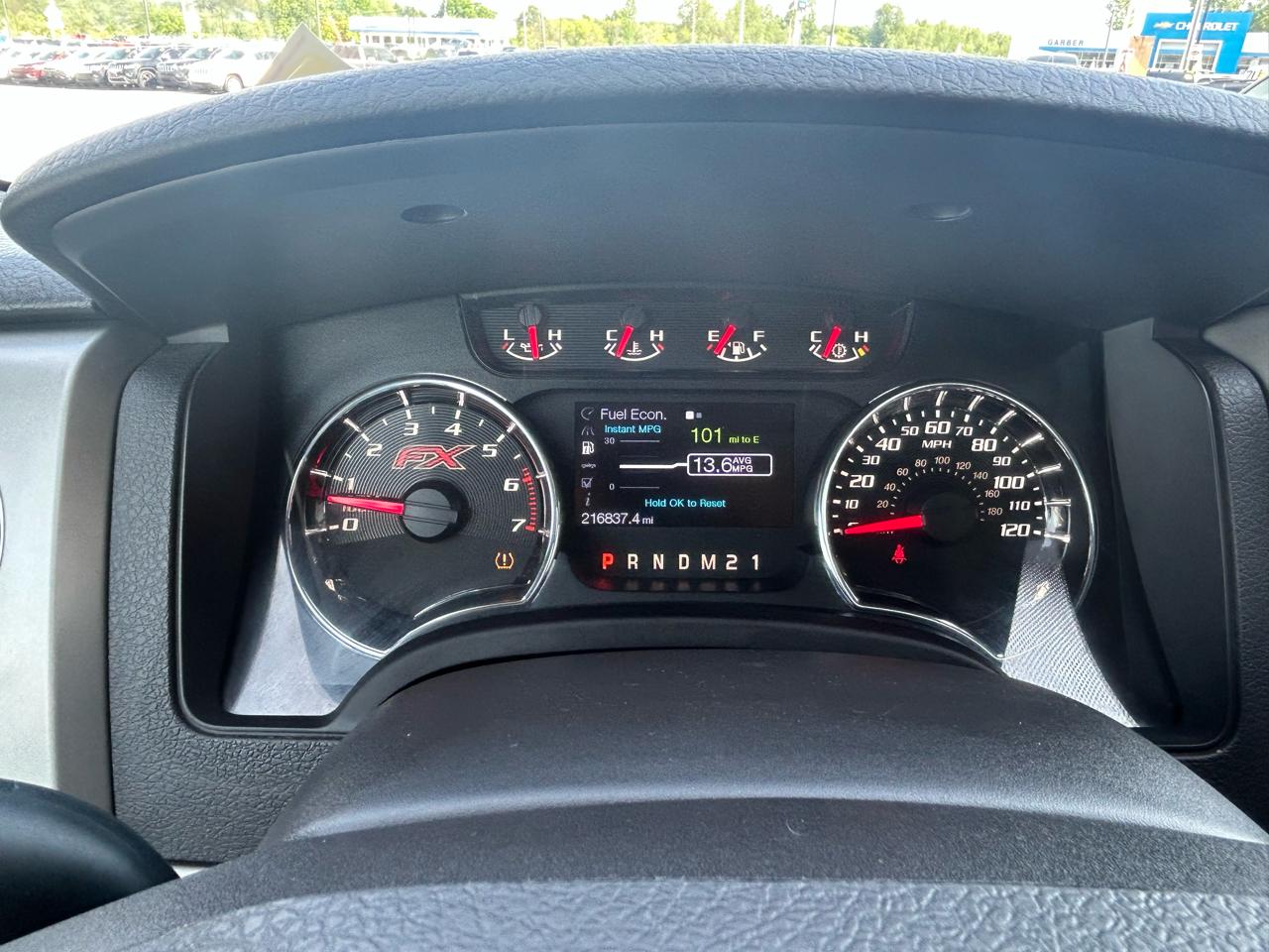 Ford F-150 4WD SuperCrew 145" FX4 2012