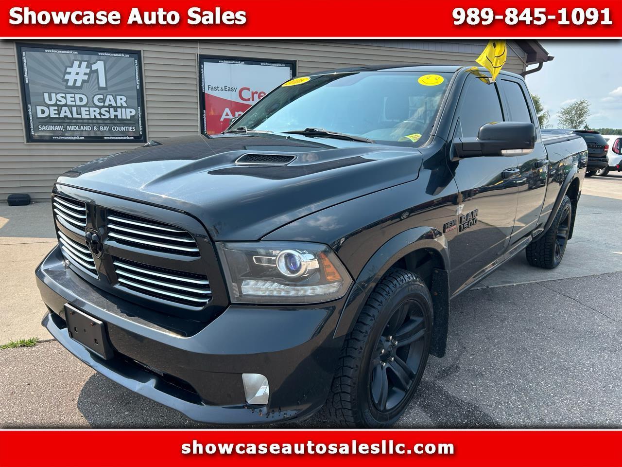 RAM 1500 4WD Quad Cab 140.5" Sport 2016