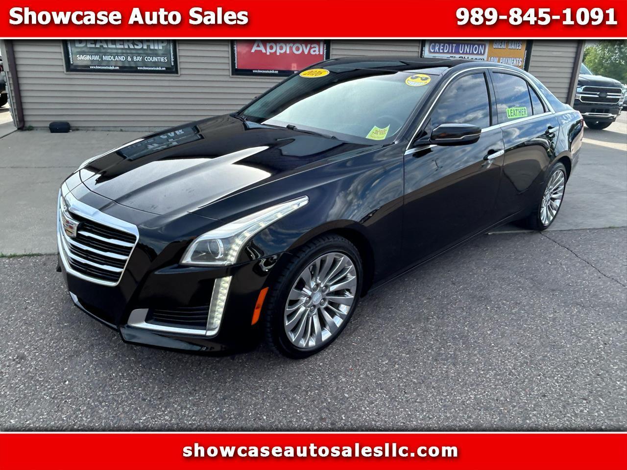 Cadillac CTS Sedan 4dr Sdn 2.0L Turbo Luxury Collection AWD 2016