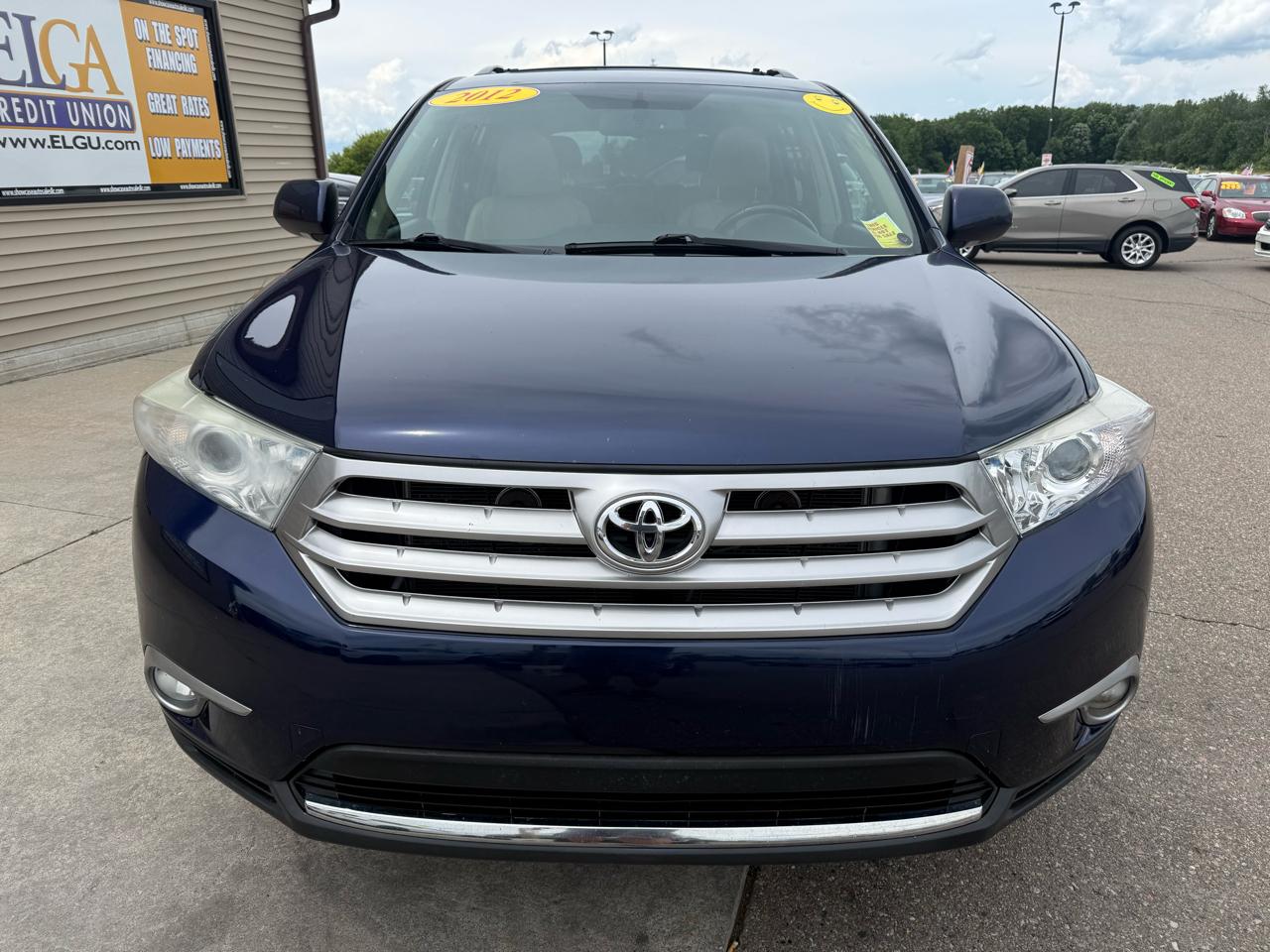 Toyota Highlander 4WD 4dr V6 Limited (Natl) 2012