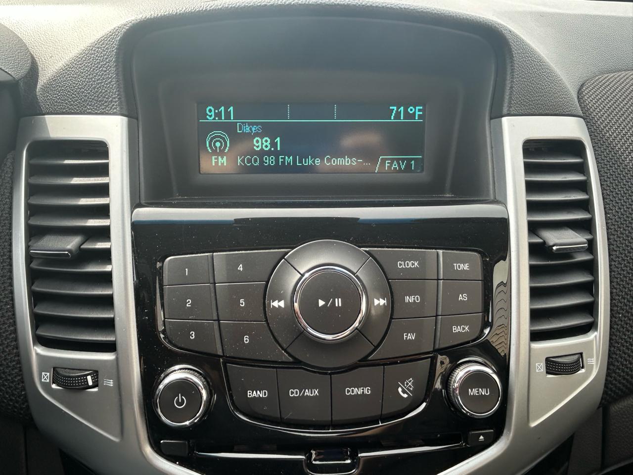 Chevrolet Cruze 4dr Sdn LT w/2LT 2012