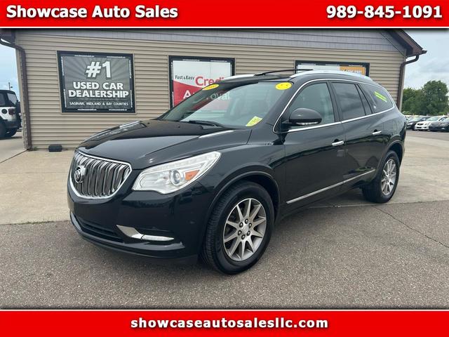 Black 2013 Buick Enclave SUV / Crossover Front-Wheel Drive Automatic