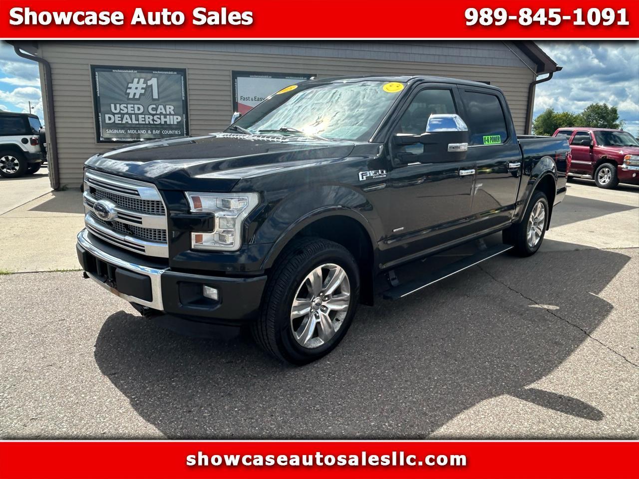 Ford F-150 4WD SuperCrew 145" Platinum 2015