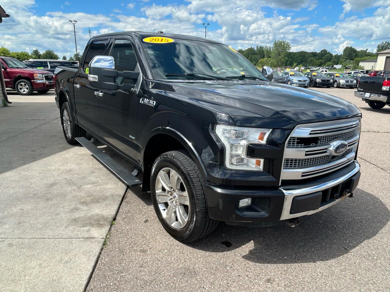 Ford F-150 4WD SuperCrew 145" Platinum 2015