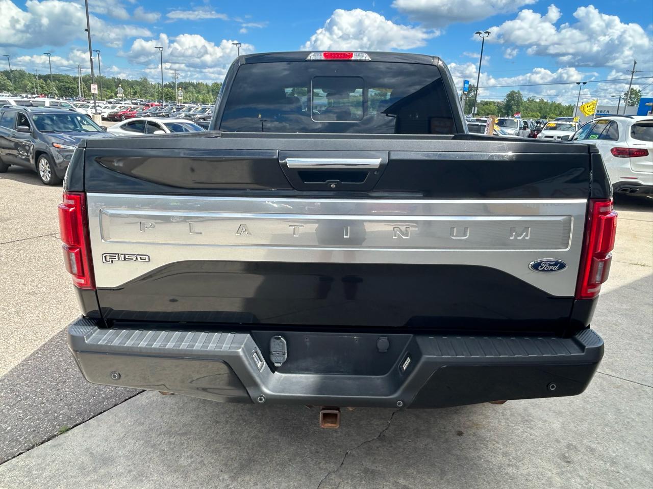 Ford F-150 4WD SuperCrew 145" Platinum 2015