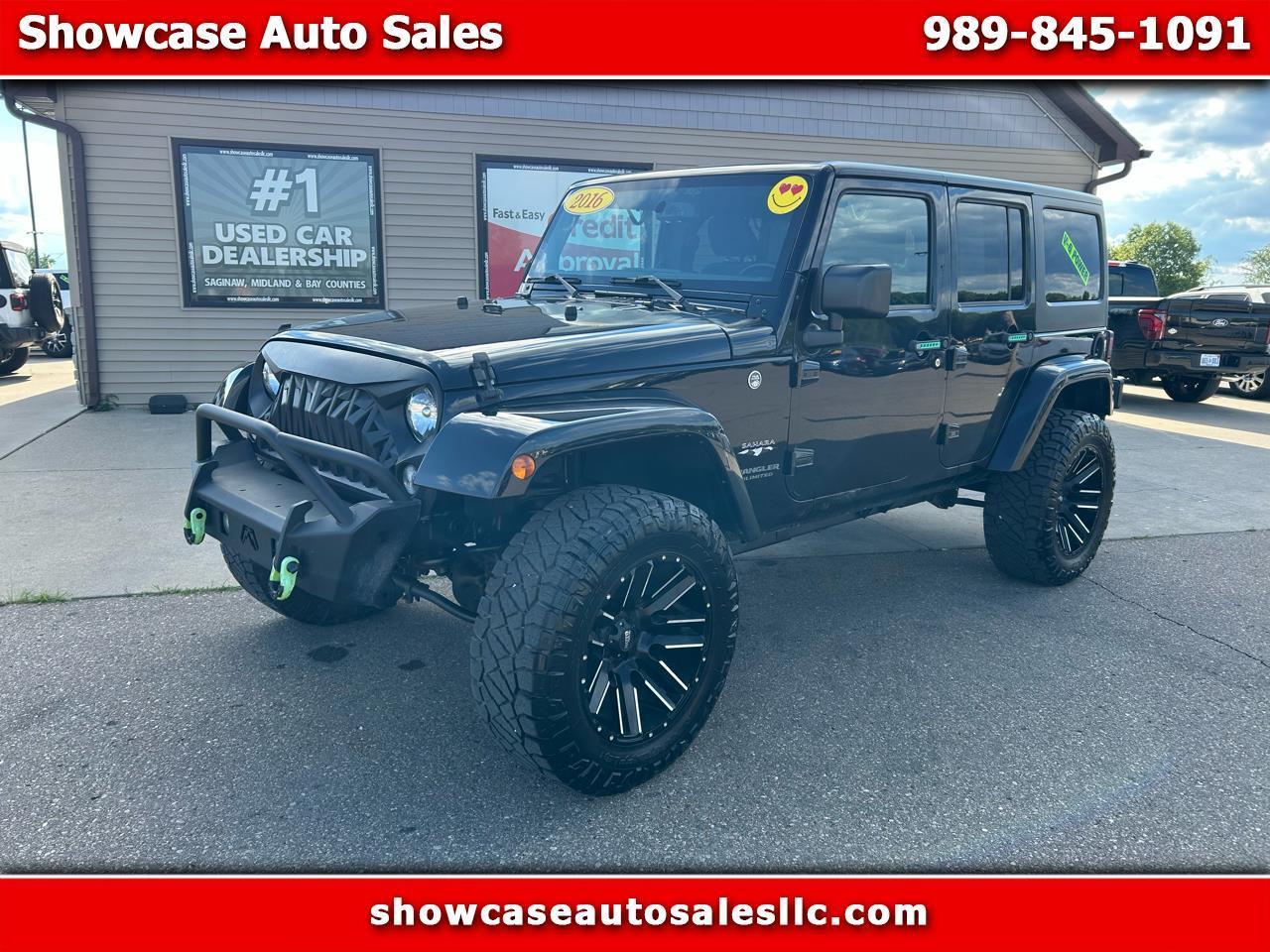Jeep Wrangler Unlimited 4WD 4dr Sahara 2016