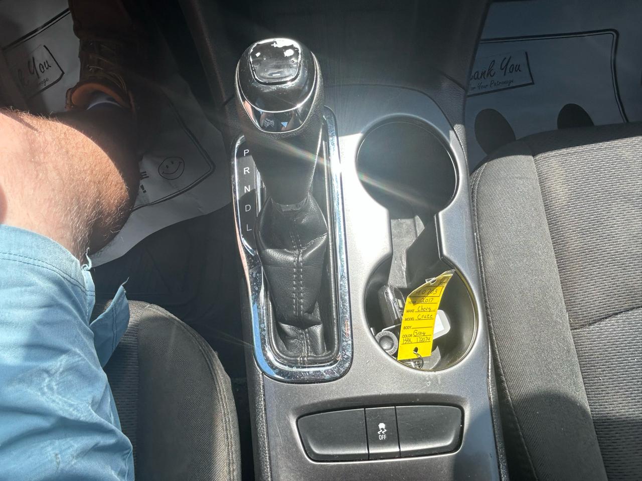 Chevrolet Cruze 4dr Sdn 1.4L LT w/1SD 2017