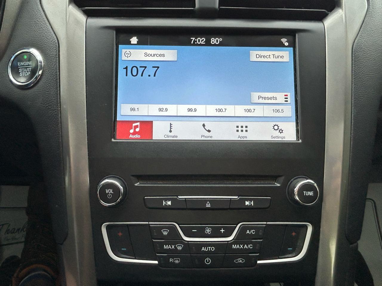 Ford Fusion SE FWD 2018