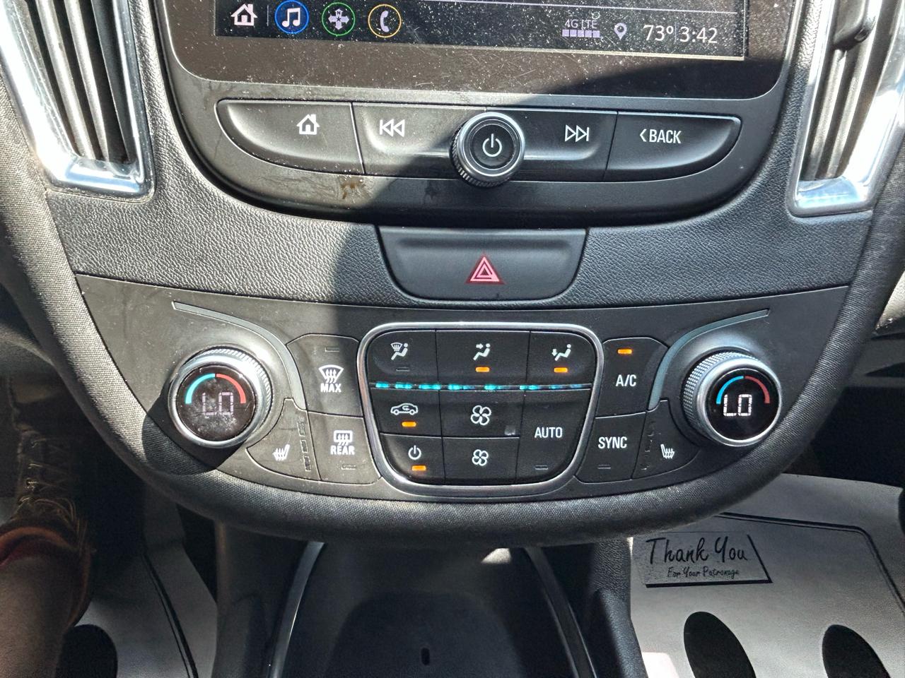 Chevrolet Malibu 4dr Sdn LT w/1LT 2019