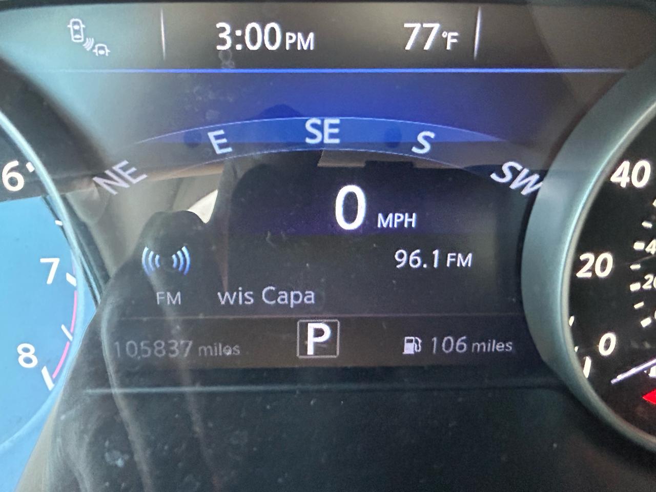Nissan Murano FWD 4dr SL 2015