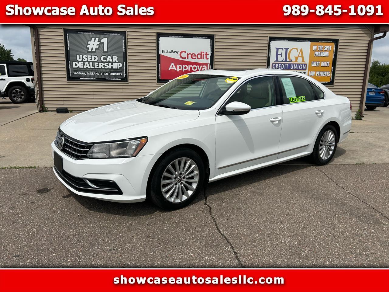 Volkswagen Passat 4dr Sdn 1.8T Auto SE PZEV 2016