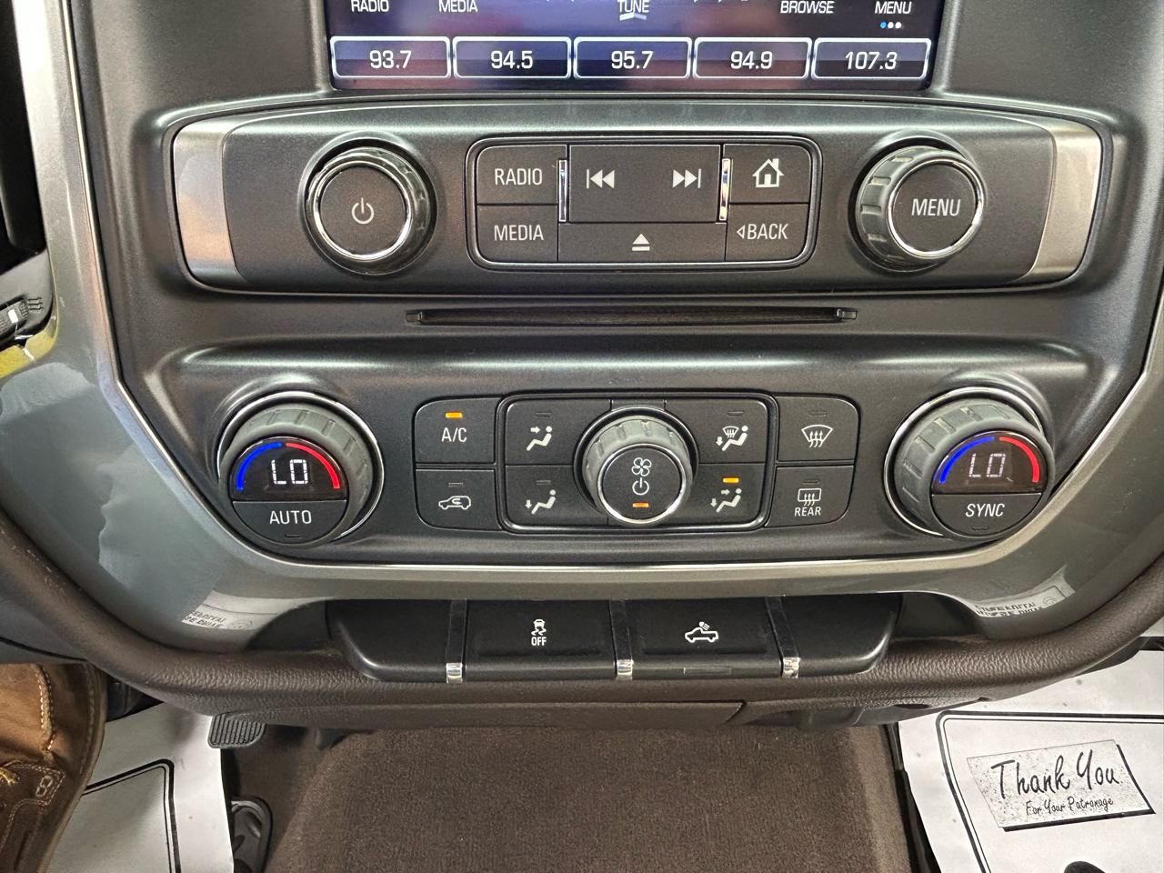Chevrolet Silverado 1500 4WD Crew Cab 153.0" LT w/1LT 2018
