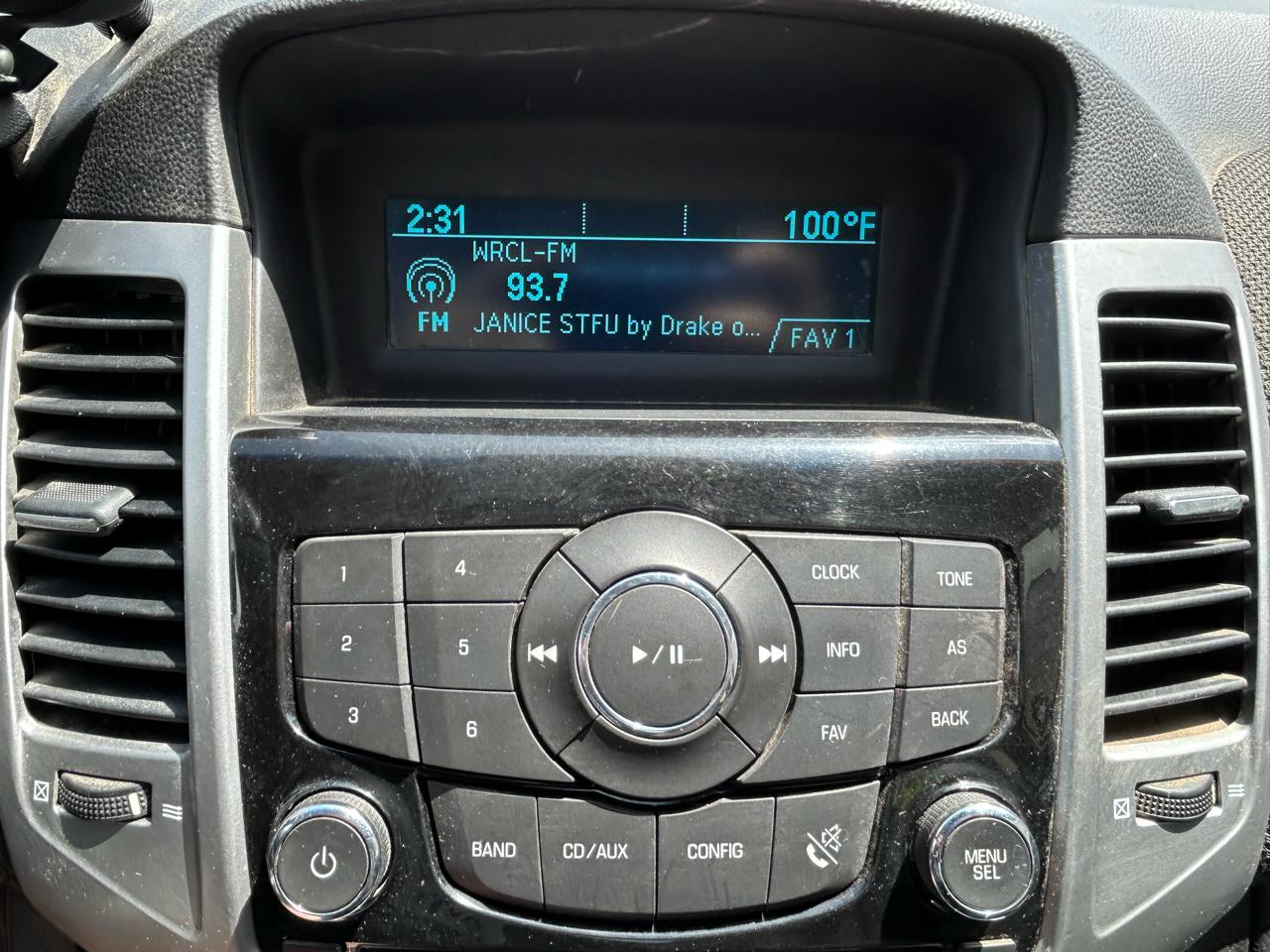 Chevrolet Cruze 4dr Sdn ECO 2012