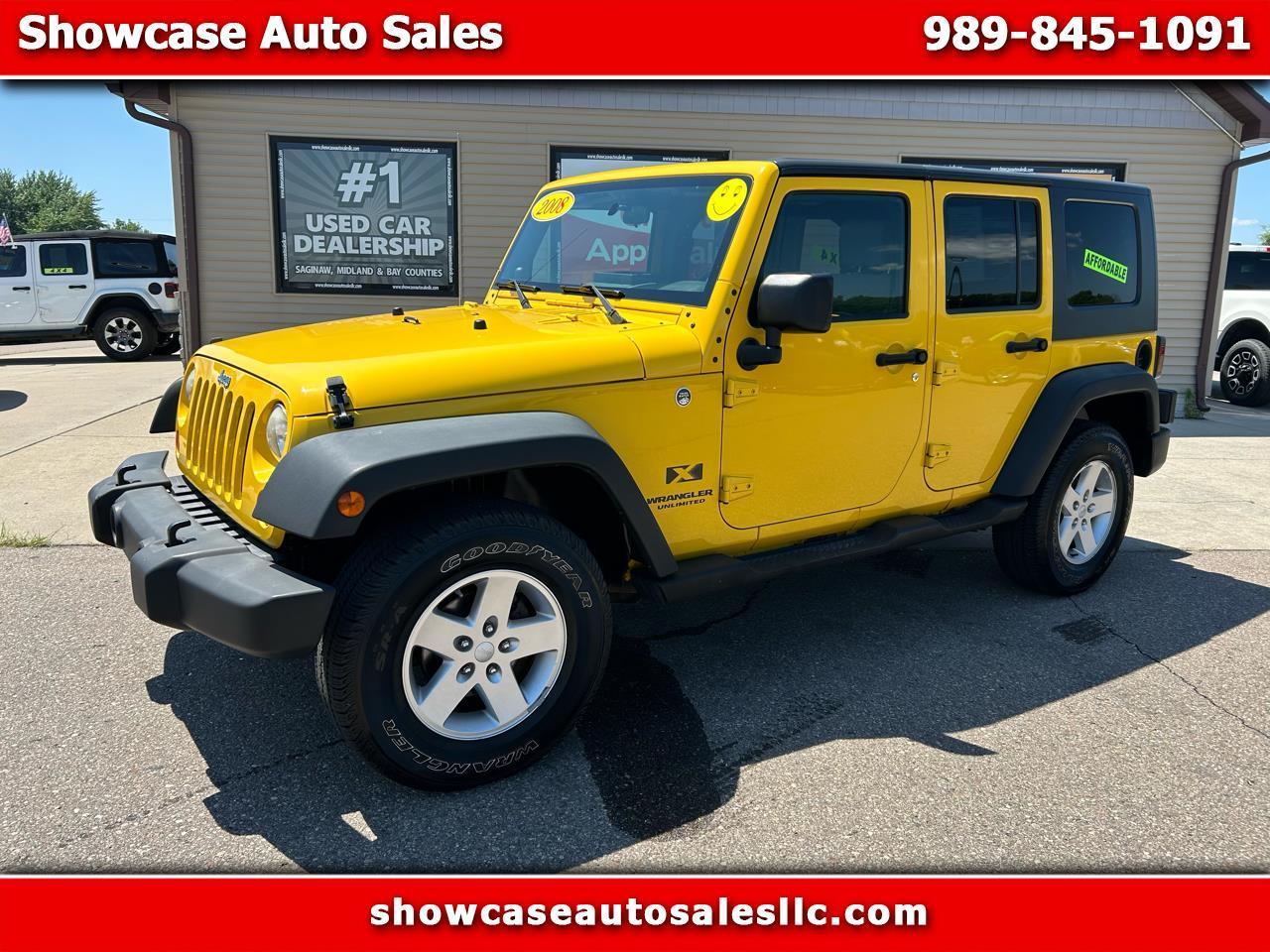 Jeep Wrangler 4WD 4dr Unlimited X 2008