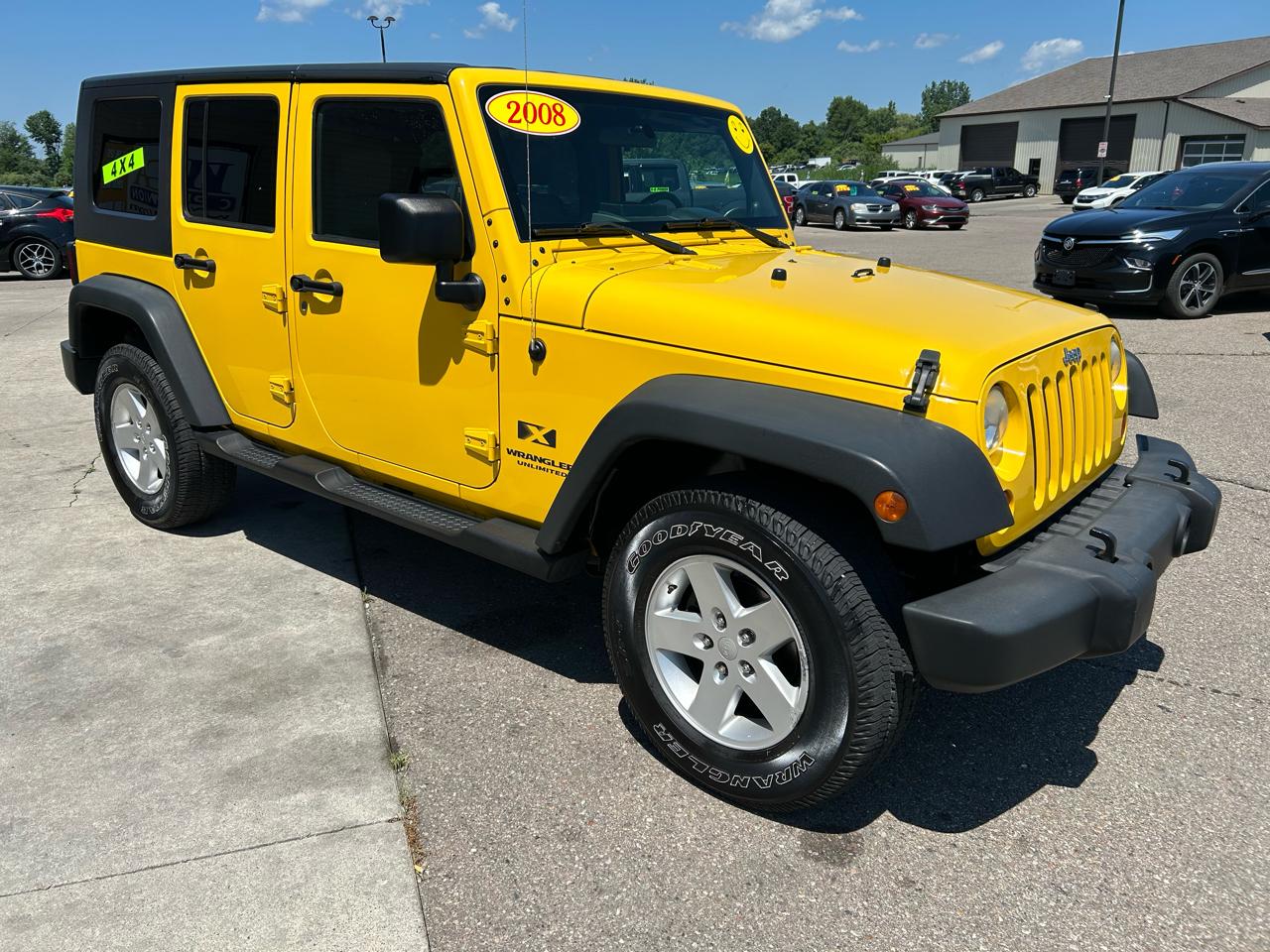 Jeep Wrangler 4WD 4dr Unlimited X 2008