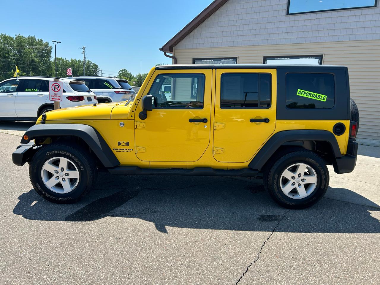 Jeep Wrangler 4WD 4dr Unlimited X 2008