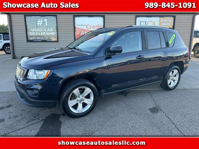 Blue 2012 Jeep Compass SUV / Crossover Four-Wheel Drive Automatic