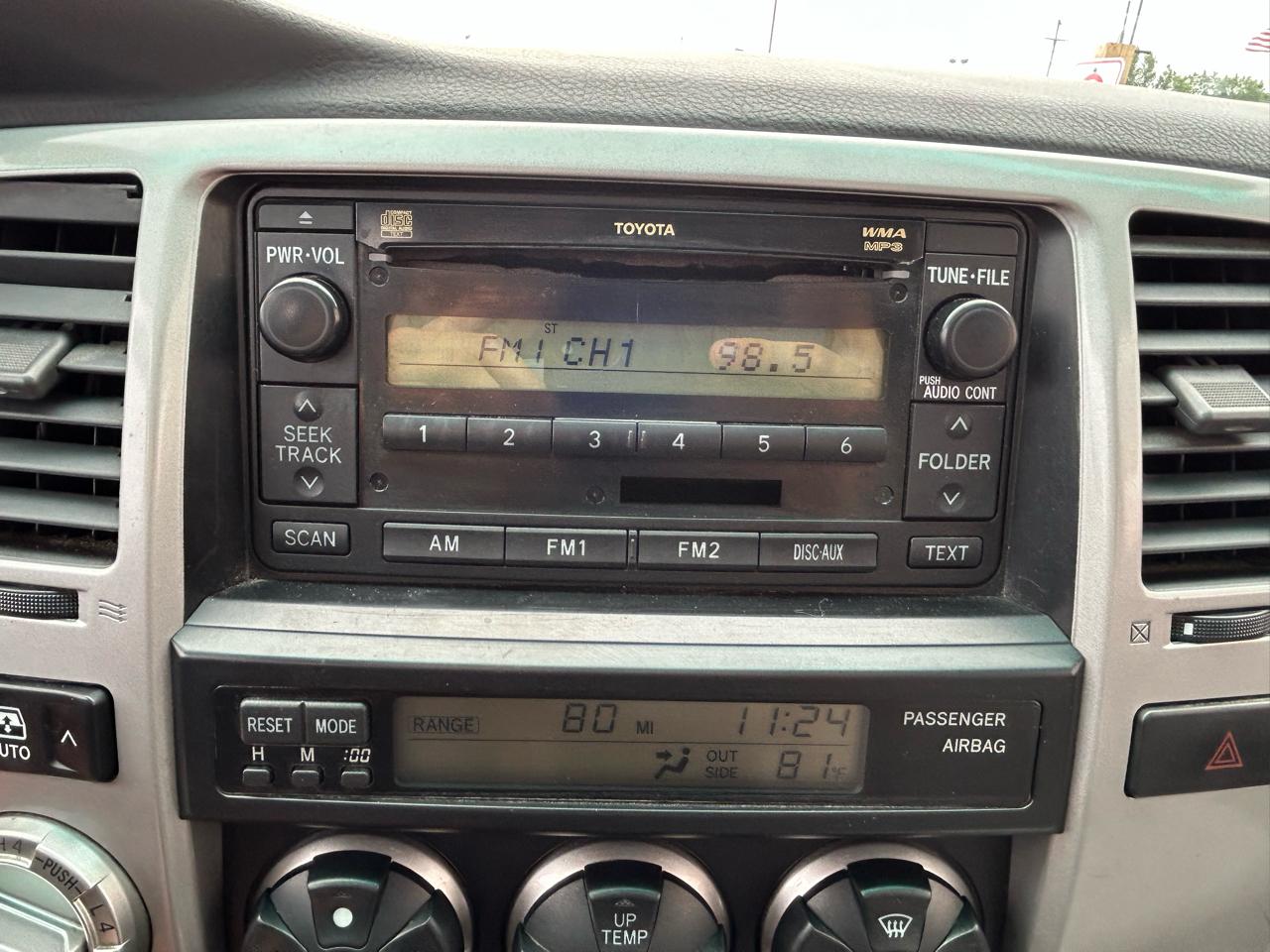 Toyota 4Runner 4WD 4dr V6 SR5 (Natl) 2007