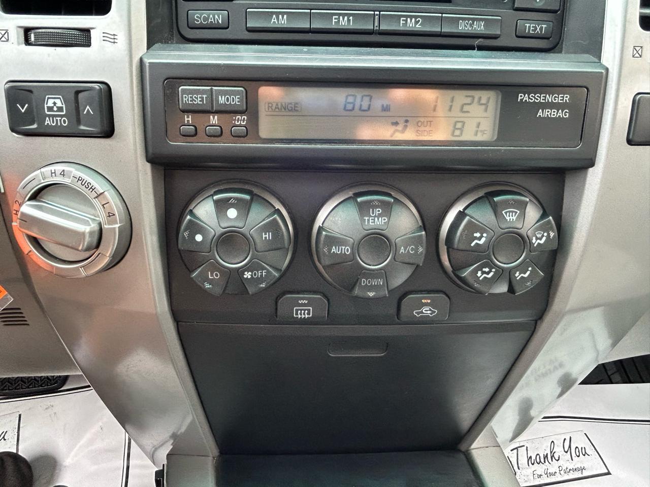 Toyota 4Runner 4WD 4dr V6 SR5 (Natl) 2007