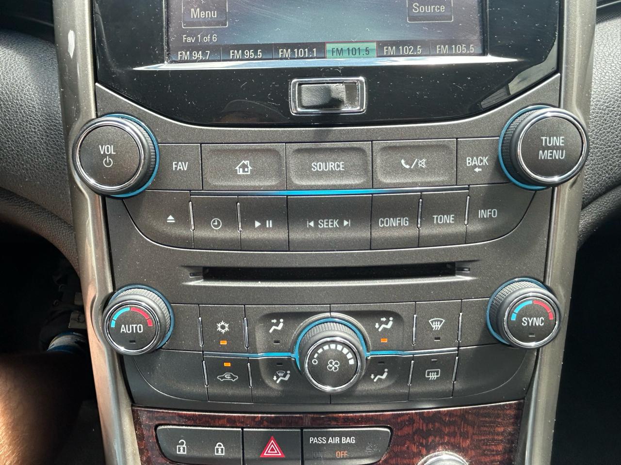 Chevrolet Malibu 4dr Sdn ECO w/1SA 2013