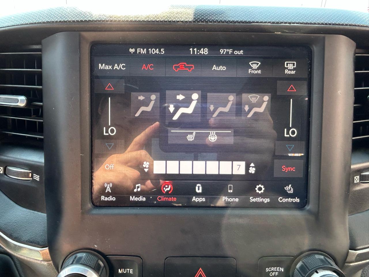 RAM 1500 Sport 4x4 Crew Cab 6'4" Box 2019