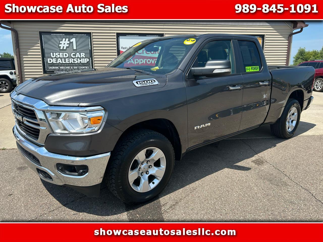 RAM 1500 Big Horn 4x4 Quad Cab 6'4" Box 2020