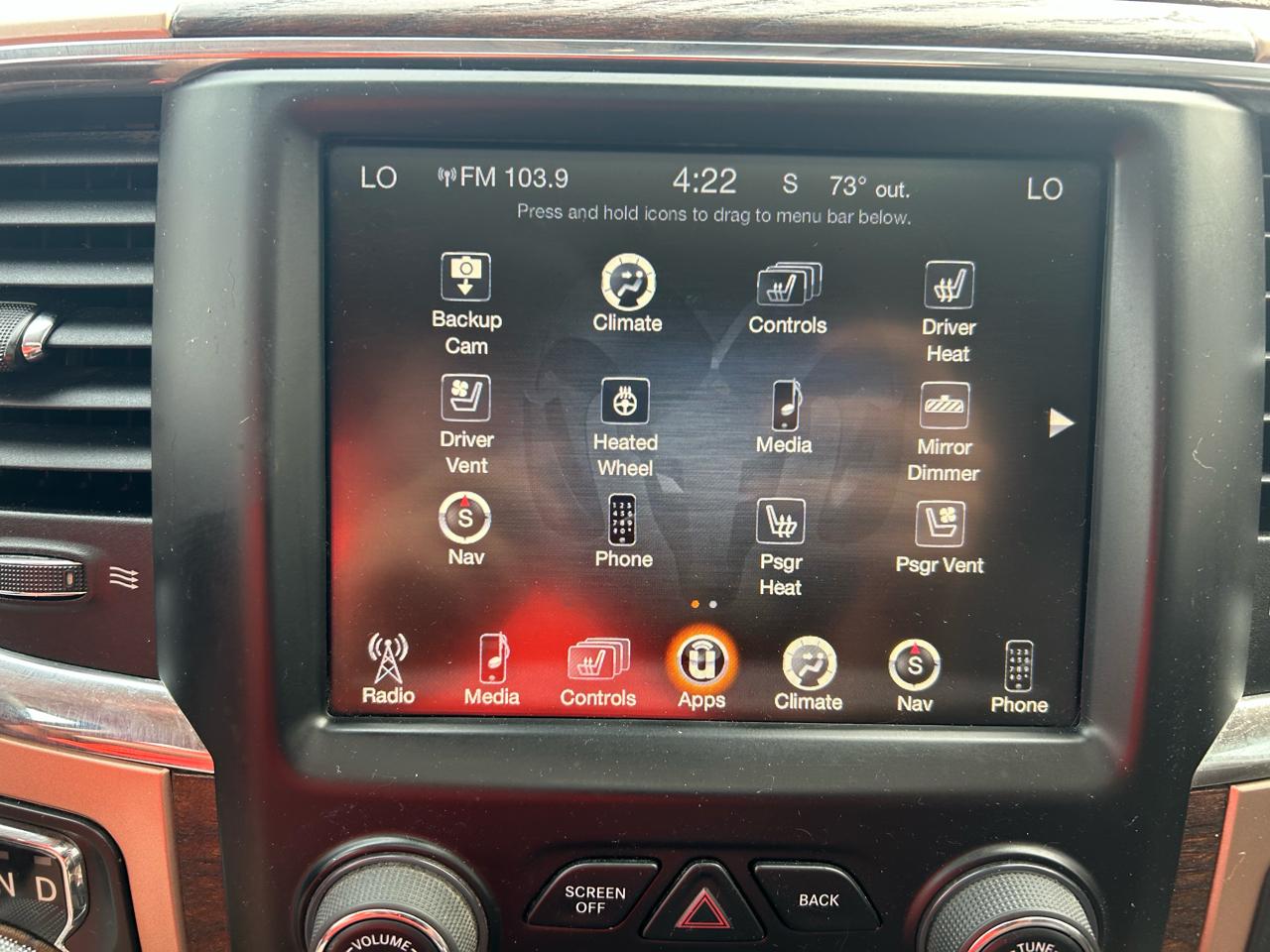RAM 1500 4WD Crew Cab 149" Longhorn 2017