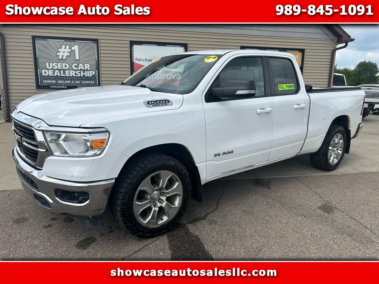 RAM 1500 Big Horn 4x4 Quad Cab 6'4" Box 2021